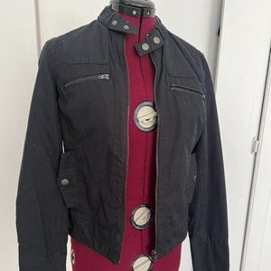 Ben Sherman Women's Moto Jacket (S)